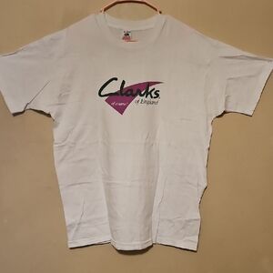 Clarks White Tee